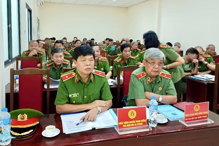 Ban Thường vụ Hội Cựu CAND TP.HCM, tỉnh Bình Dương và Bà Rịa – Vũng Tàu họp bàn phương án sáp nhập
