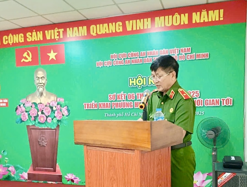 Ban Thường vụ Hội Cựu CAND TP HCM, tỉnh Bình Dương và Bà Rịa – Vũng Tàu họp bàn phương án sáp nhập