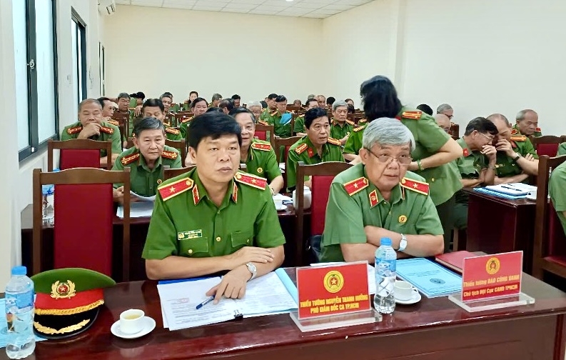 Ban Thường vụ Hội Cựu CAND TP HCM, tỉnh Bình Dương và Bà Rịa – Vũng Tàu họp bàn phương án sáp nhập
