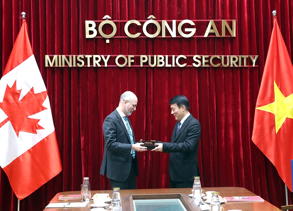 Việt Nam – Canada tiếp tục đẩy mạnh hợp tác an ninh, thực thi pháp luật
