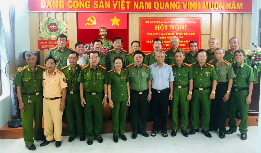 Hội Cựu CAND TP Vũng Tàu tổng kết 2 năm hoạt động