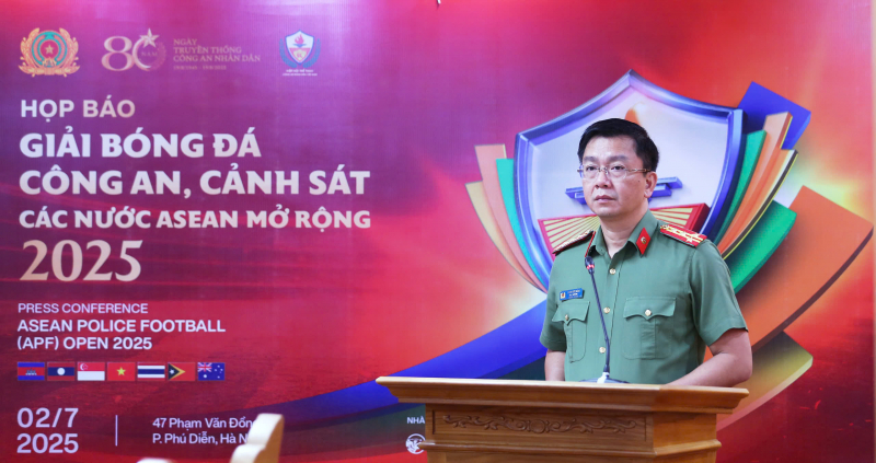 Giải Bóng đá Công an, Cảnh sát các nước ASEAN mở rộng năm 2025: Sân chơi thắt chặt tình hữu nghị, tăng cường hợp tác quốc tế về an ninh -0