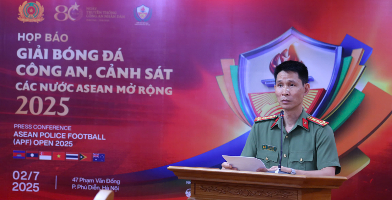 Giải Bóng đá Công an, Cảnh sát các nước ASEAN mở rộng năm 2025: Sân chơi thắt chặt tình hữu nghị, tăng cường hợp tác quốc tế về an ninh -0