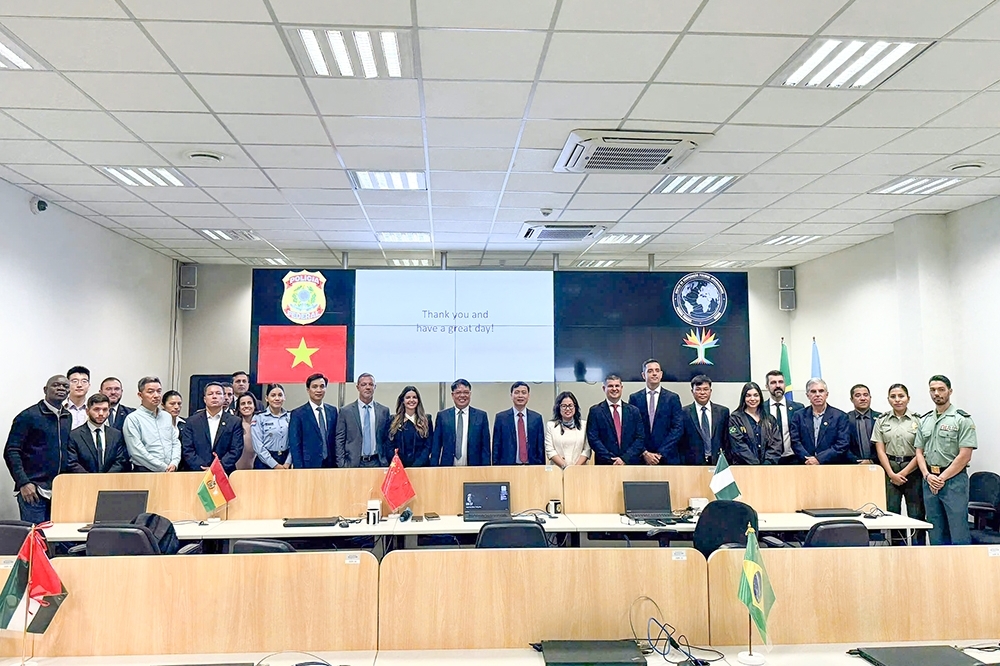 Việt Nam - Brazil thúc đẩy hợp tác chống tội phạm xuyên quốc gia