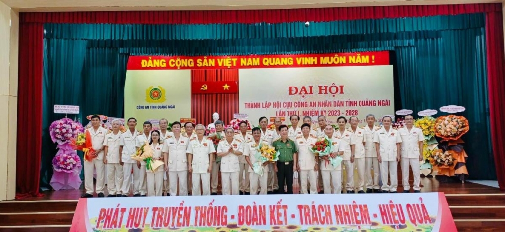 Hội Cựu CAND tỉnh Quảng Ngãi: Phát huy vai trò trong công tác đảm bảo ANTT