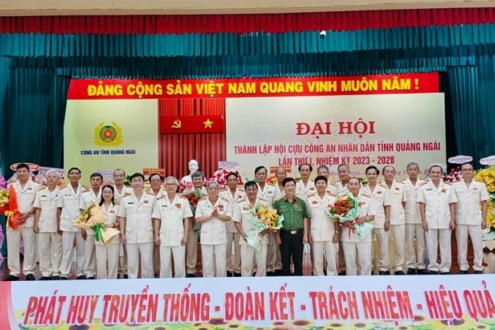 Hội Cựu CAND tỉnh Quảng Ngãi: Phát huy vai trò trong công tác đảm bảo ANTT