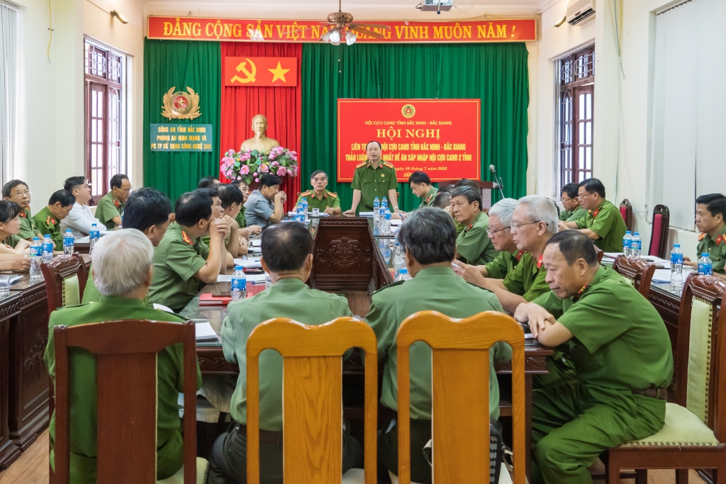 Từng bước kiện toàn Hội Cựu CAND tỉnh Bắc Ninh sau sáp nhập