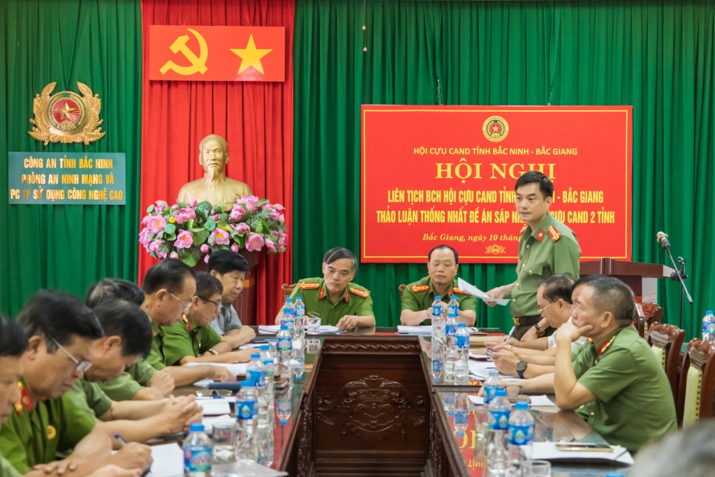Từng bước kiện toàn Hội Cựu CAND tỉnh Bắc Ninh sau sáp nhập