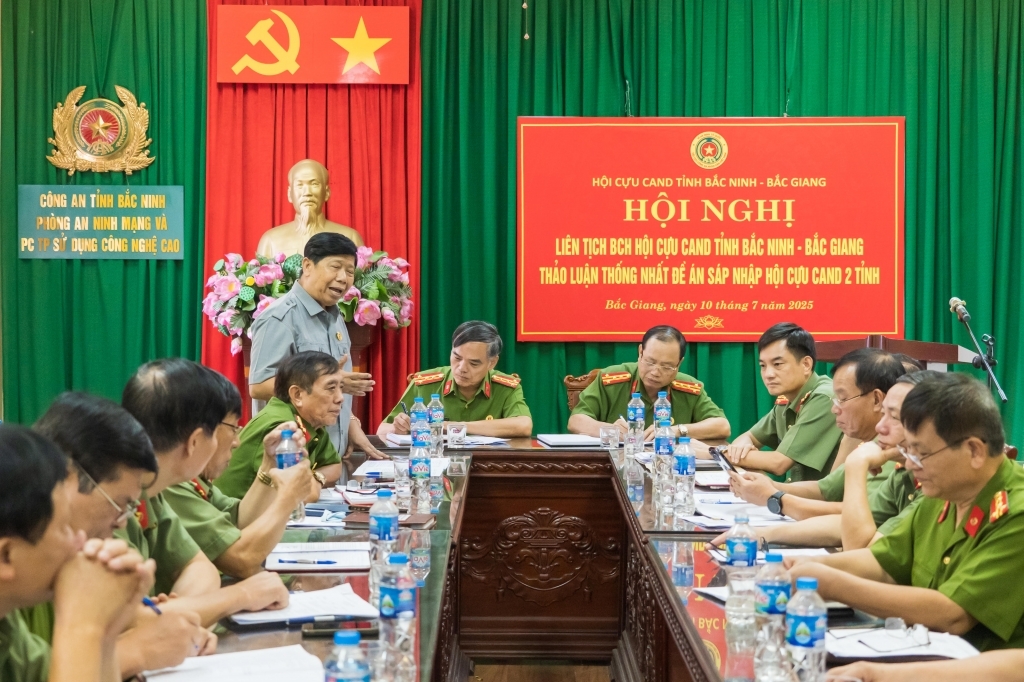 Từng bước kiện toàn Hội Cựu CAND tỉnh Bắc Ninh sau sáp nhập