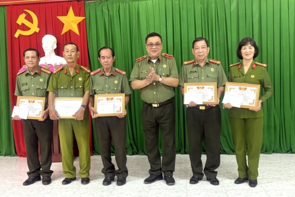 Hội Cựu CAND TP Cần Thơ (cũ) tổng kết đợt thi đặc biệt