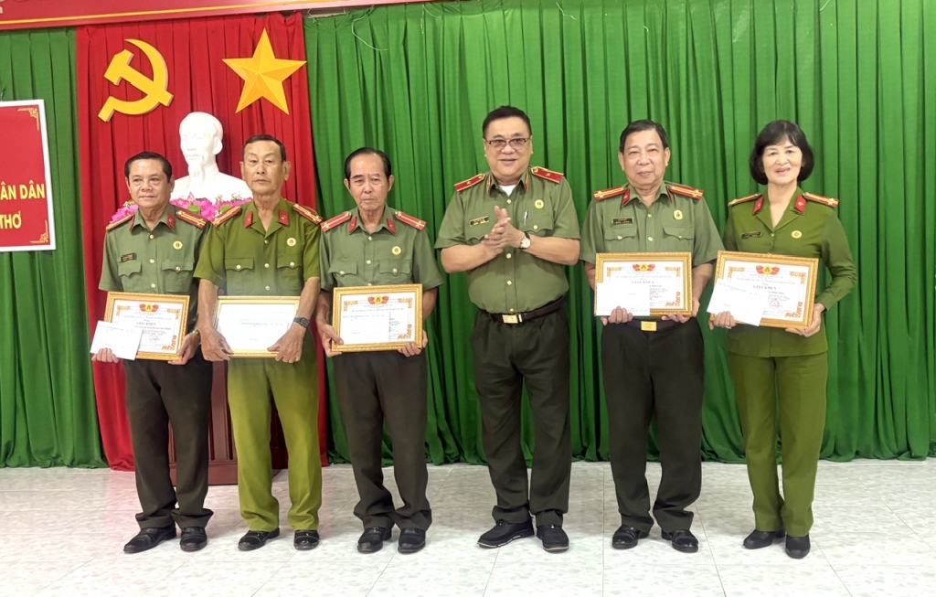 Hội Cựu CAND TP Cần Thơ (cũ) tổng kết đợt thi đặc biệt