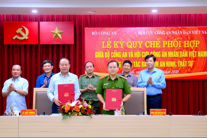 Đưa quy chế phối hợp giữa Bộ Công an và Hội Cựu CAND Việt Nam đi vào hiện thực, hiệu quả