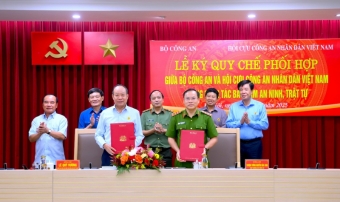 Đưa quy chế phối hợp giữa Bộ Công an và Hội Cựu CAND Việt Nam đi vào hiện thực, hiệu quả
