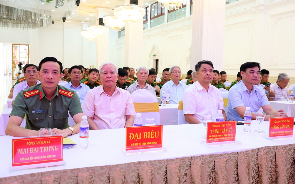 Hội Cựu CAND tỉnh Nam Định (cũ) tổng kết công tác Hội
