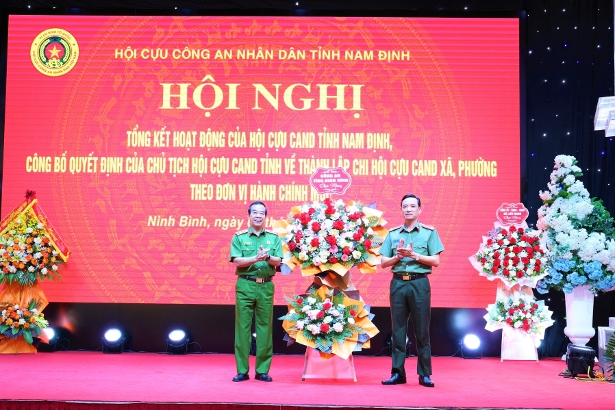 Hội Cựu CAND tỉnh Nam Định (cũ) tổng kết công tác Hội