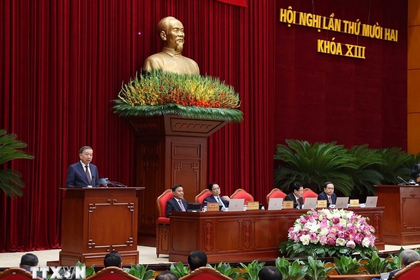 Khai mạc Hội nghị lần thứ mười hai Ban Chấp hành Trung ương Đảng khóa XIII
