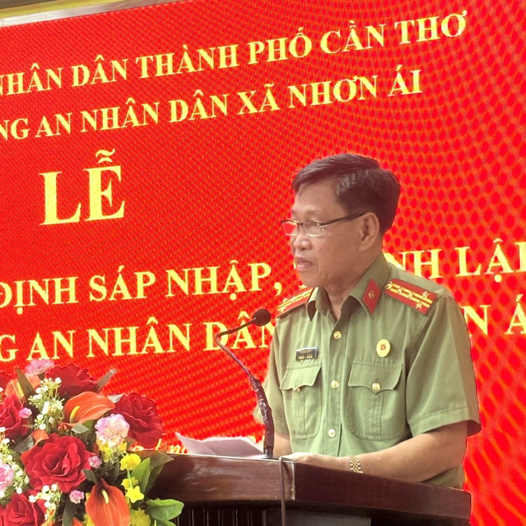 Cần Thơ: Ra mắt Chi hội Cựu CAND xã Nhơn Ái sau sáp nhập địa giới hành chính