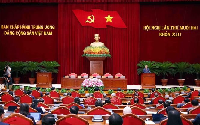 Bế mạc Hội nghị lần thứ 12 Ban Chấp hành Trung ương Đảng khóa XIII -0