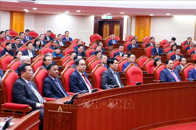 Bế mạc Hội nghị lần thứ 12 Ban Chấp hành Trung ương Đảng khóa XIII -0