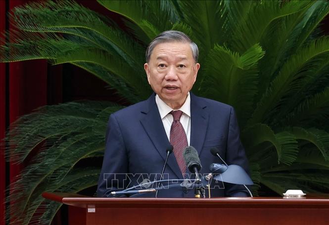 Phát biểu của Tổng Bí thư Tô Lâm tại phiên bế mạc Hội nghị Trung ương 12, khóa XIII -0