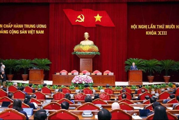 Bế mạc Hội nghị lần thứ 12 Ban Chấp hành Trung ương Đảng khóa XIII