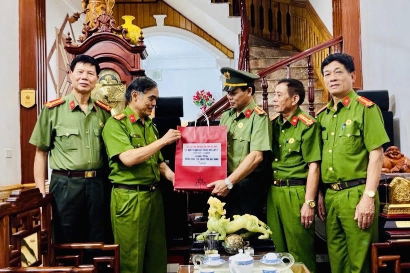 Hội Cựu CAND tỉnh Bắc Ninh với hoạt động đền ơn, đáp nghĩa