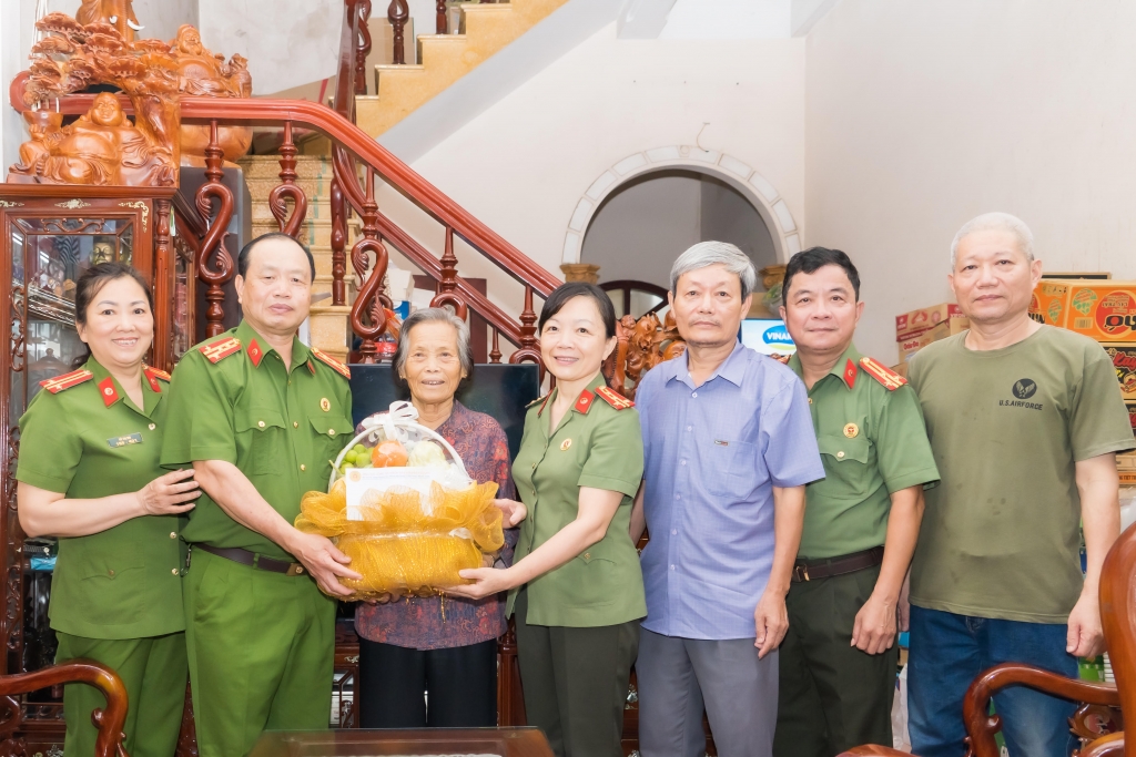 Hội Cựu CAND tỉnh Bắc Ninh với hoạt động đền ơn, đáp nghĩa