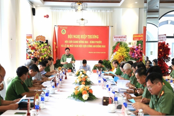Đại tá Nguyễn Xuân Kim tiếp tục làm Chủ tịch Hội Cựu CAND tỉnh Đồng Nai khoá I