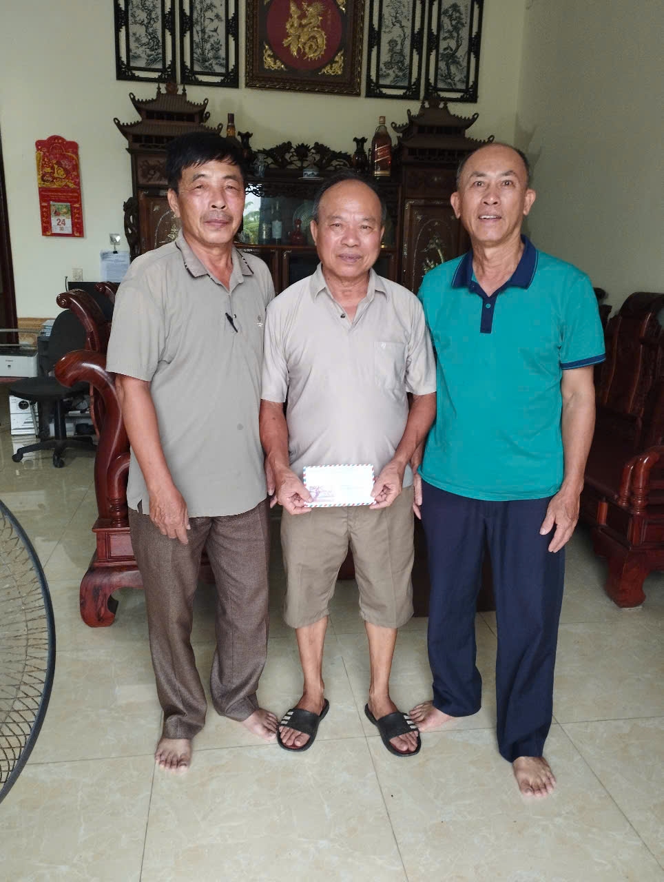 Hội Cựu CAND tỉnh Nam Định (cũ) tổ chức nhiều hoạt động kỷ niệm 78 năm Ngày Thương binh - Liệt sĩ