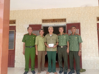 Hội Cựu CAND tỉnh Nam Định (cũ) tổ chức nhiều hoạt động kỷ niệm 78 năm Ngày Thương binh - Liệt sĩ