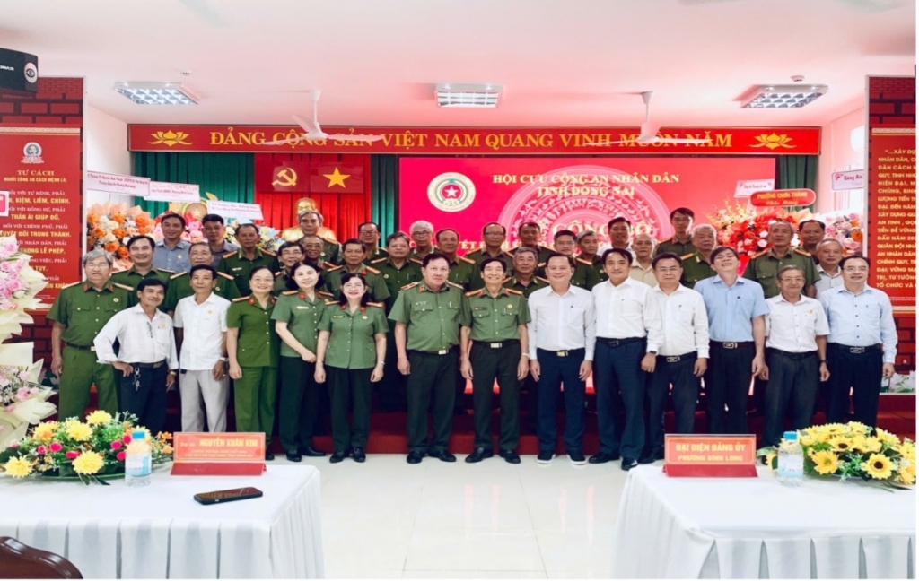 Hội Cựu CAND tỉnh Đồng Nai kiện toàn tổ chức sau sáp nhập đơn vị hành chính mới