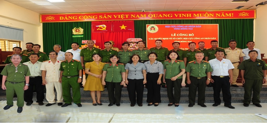 Hội Cựu CAND tỉnh Đồng Nai kiện toàn tổ chức sau sáp nhập đơn vị hành chính mới