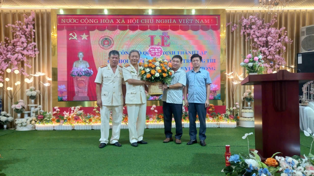 Ninh Bình: Thành lập Chi hội Cựu CAND phường Trường Thi sau sáp nhập đơn vị hành chính