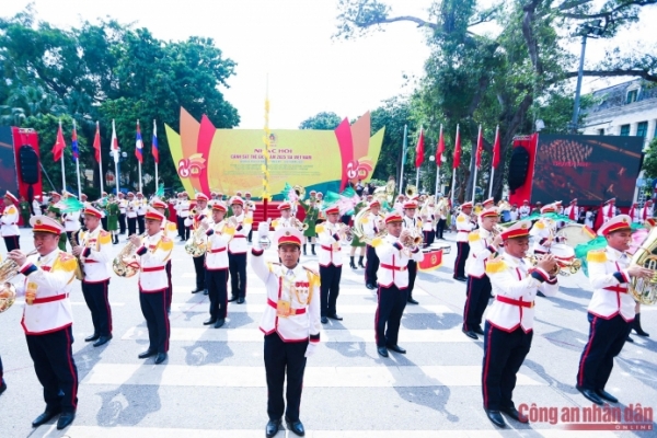 Tổng duyệt Nhạc hội Cảnh sát thế giới năm 2025 tại Việt Nam
