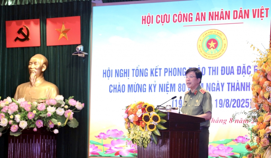 Hội Cựu Công an nhân dân Việt Nam: Tuyên dương 114 điển hình tiên tiến