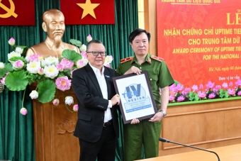 Trung tâm Dữ liệu quốc gia đạt Uptime Tier IV đầu tiên tại Việt Nam