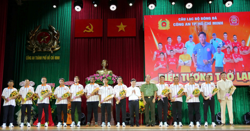 Ra mắt Câu lạc bộ Bóng đá Công an TP Hồ Chí Minh mùa giải 2025/2026 -0