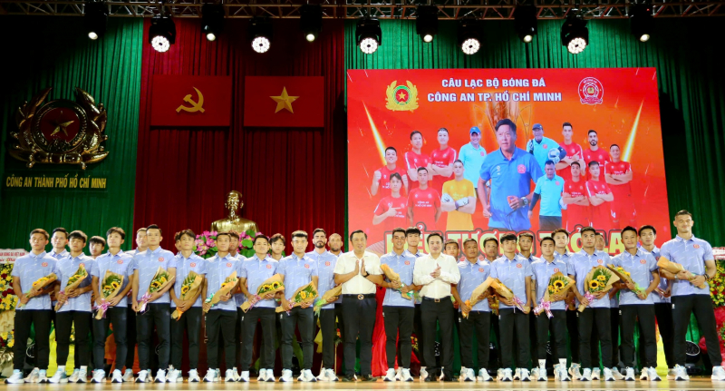 Ra mắt Câu lạc bộ Bóng đá Công an TP Hồ Chí Minh mùa giải 2025/2026 -0