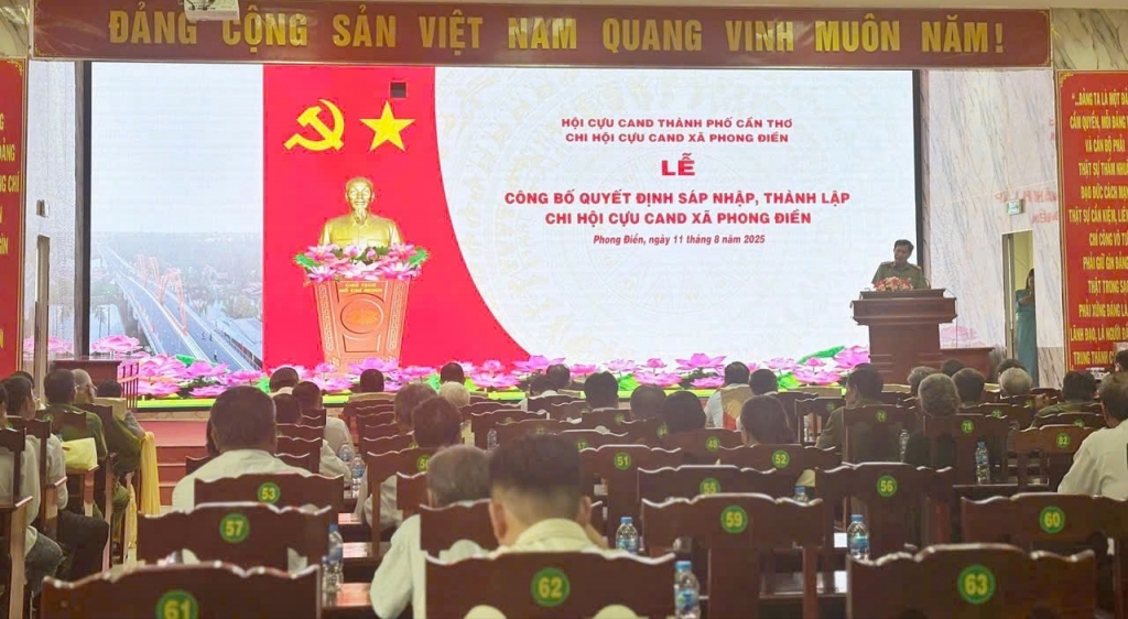 Cần Thơ: Thành lập Chi hội Cựu CAND xã Phong Điền