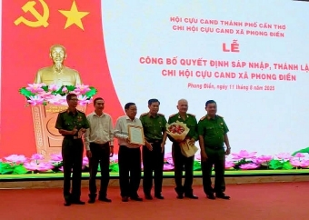 Cần Thơ: Thành lập Chi hội Cựu CAND xã Phong Điền