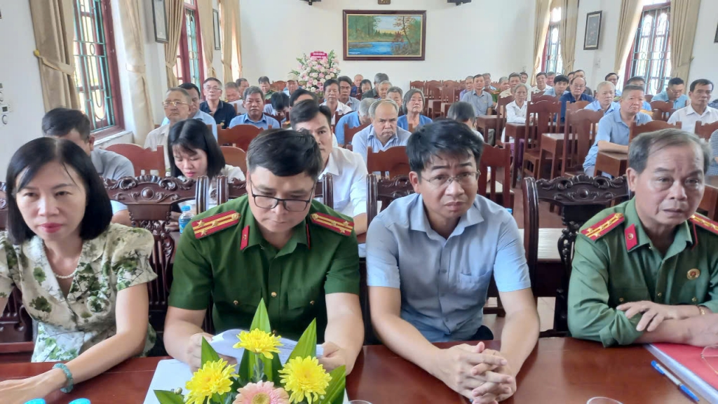 Ninh Bình: Thành lập Chi hội Cựu CAND xã Nghĩa Hưng