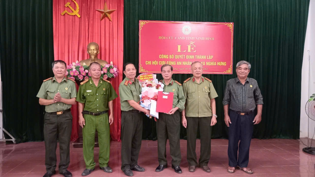 Ninh Bình: Thành lập Chi hội Cựu CAND xã Nghĩa Hưng Ninh Bình: Thành lập Chi hội Cựu CAND xã Nghĩa Hưng