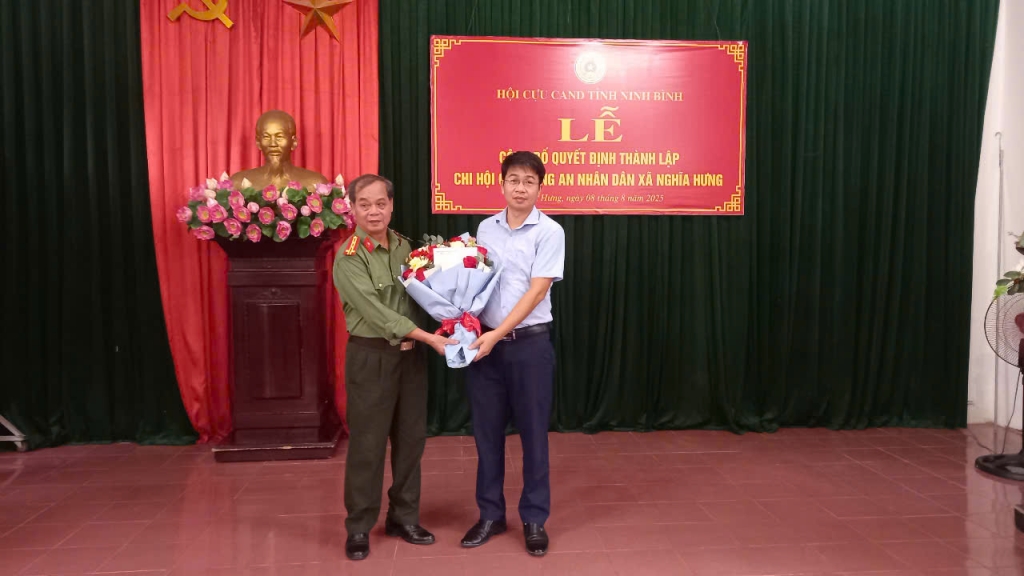 Ninh Bình: Thành lập Chi hội Cựu CAND xã Nghĩa Hưng Ninh Bình: Thành lập Chi hội Cựu CAND xã Nghĩa Hưng
