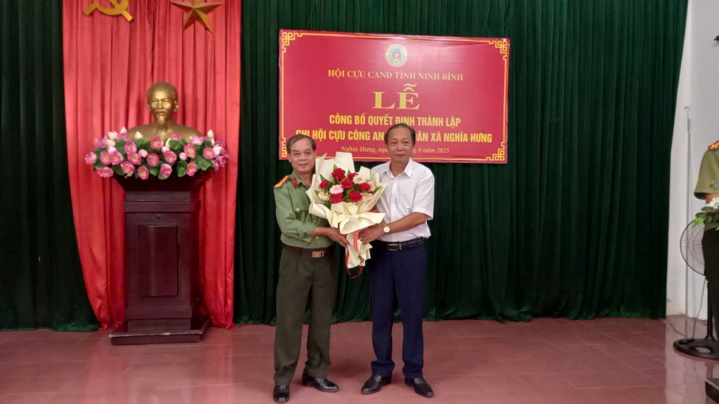 Ninh Bình: Thành lập Chi hội Cựu CAND xã Nghĩa Hưng