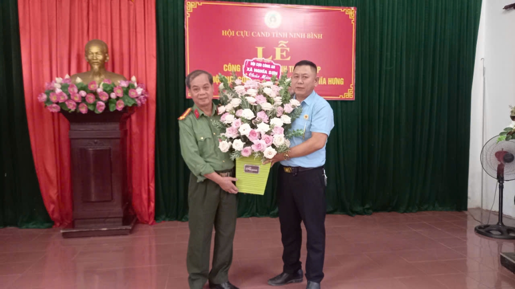 Ninh Bình: Thành lập Chi hội Cựu CAND xã Nghĩa Hưng