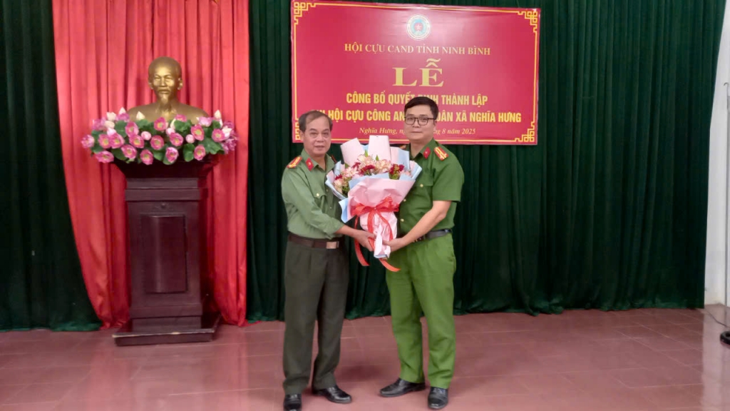 Ninh Bình: Thành lập Chi hội Cựu CAND xã Nghĩa Hưng