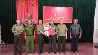 Ninh Bình: Thành lập Chi hội Cựu CAND xã Nghĩa Hưng