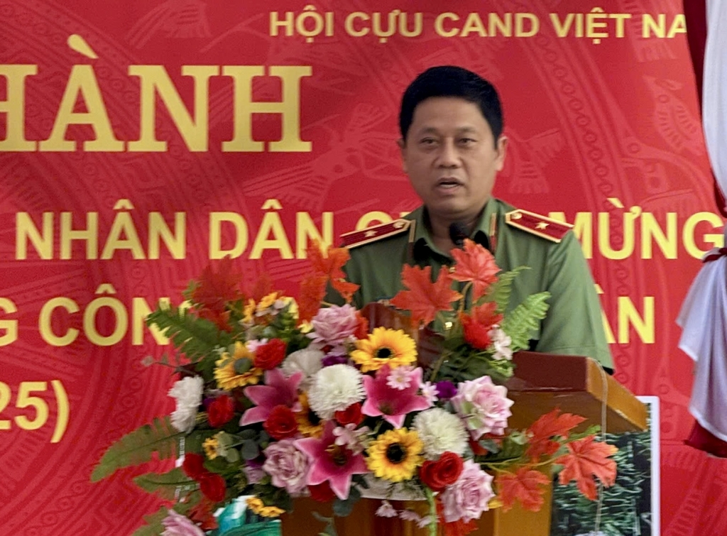 Lạng Sơn bàn giao căn nhà Nghĩa tình đồng đội cho hội viên cựu CAND