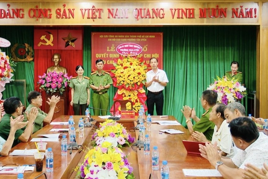 Người phát động phong trào ‘Thi đua yêu nước’ mạnh mẽ tại Hội Cựu CAND huyện Bắc Tân Uyên, tỉnh Bình Dương (cũ)