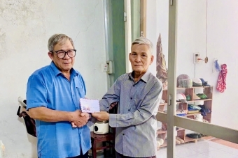 Quảng Ngãi: Thăm, tặng quà hội viên cựu CAND khó khăn, bệnh hiểm nghèo